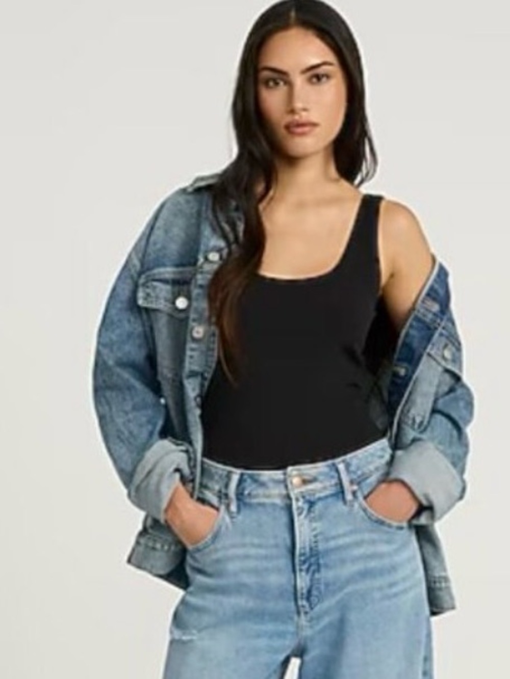 Express Body Contour Sleeveless Bodysuit
